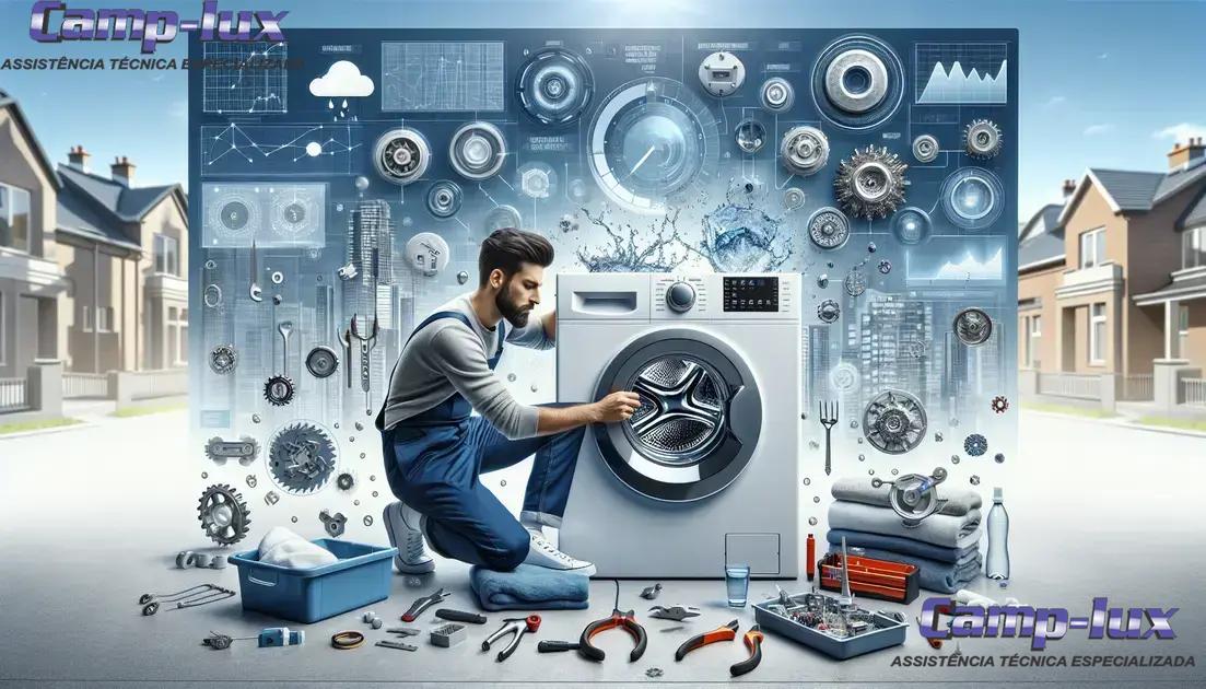 Assistência técnica lava e seca Campinas: serviços especializados