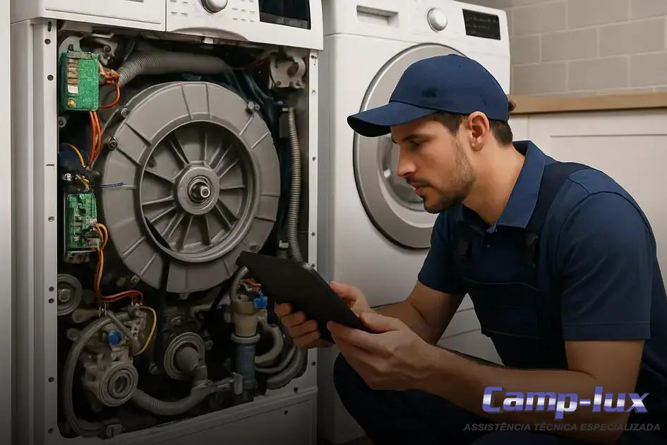 Identificando os problemas mais comuns em lava e seca