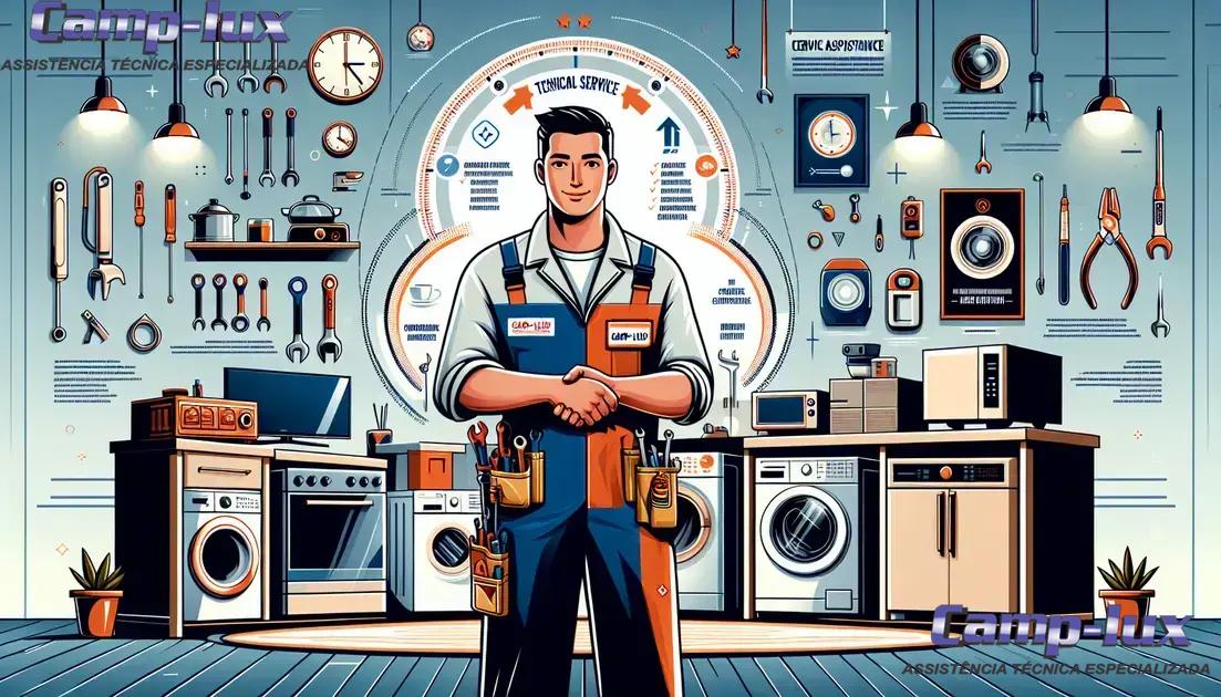 Por que escolher a Camp-lux para seu conserto