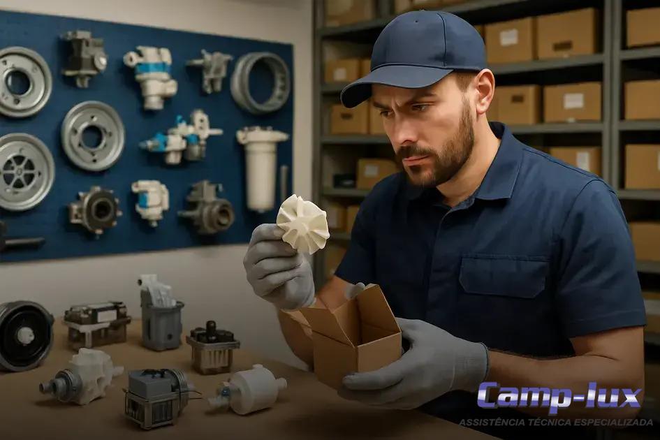 quando recorrer ao setor de peças e garantir reparos eficientes